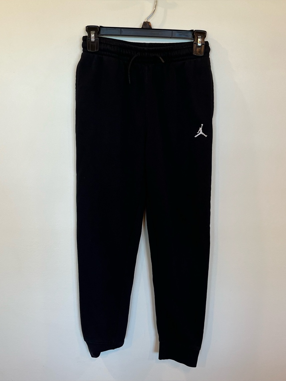 Air Jordan Brooklyn Fleece Jogger Youth Large Black Standard Fit Active Pants